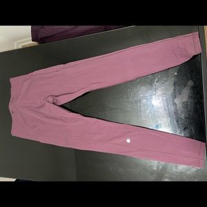 Lulu Lemon Speed it up Tights Burgundy